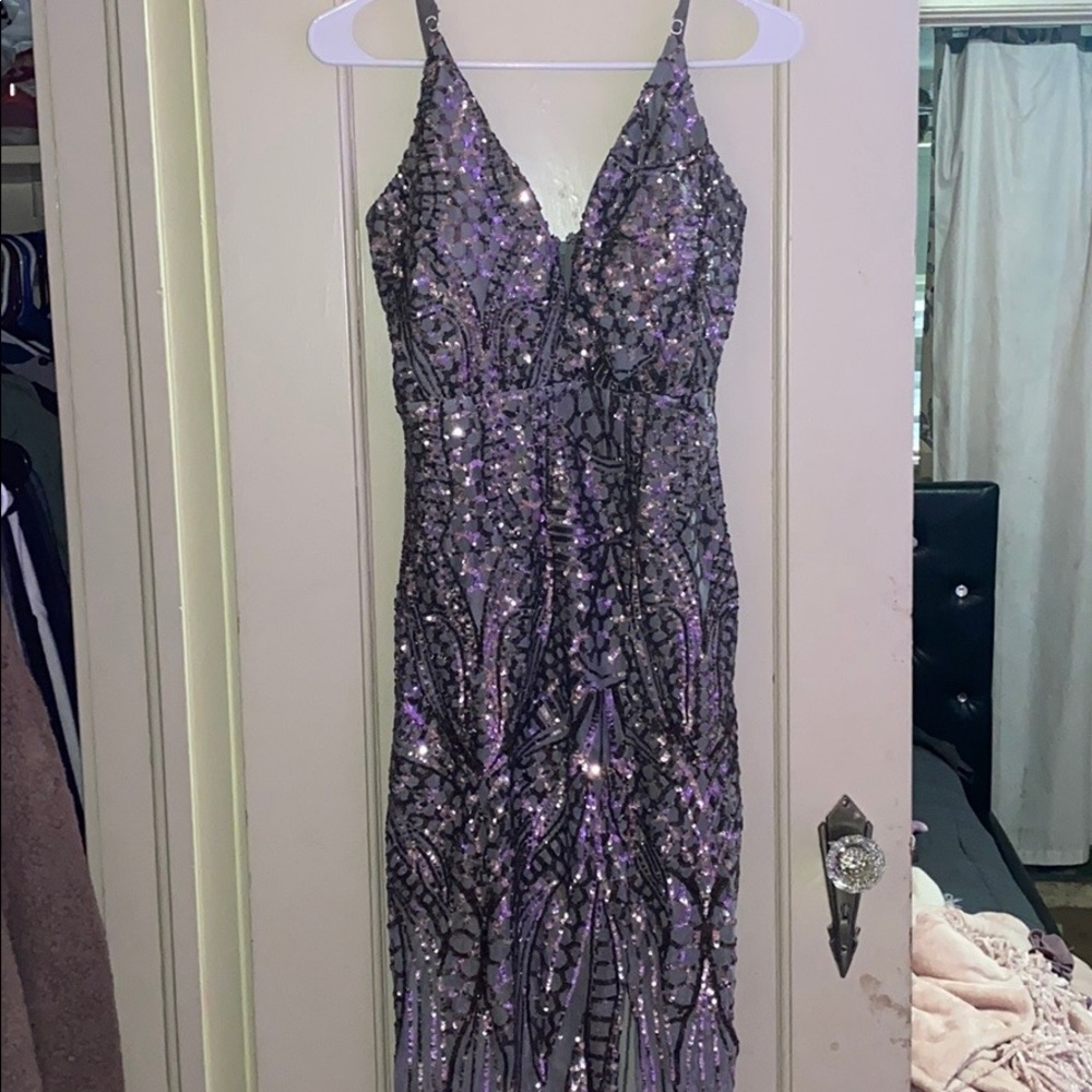 brand new sequence dress worn once